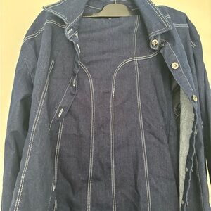 Dark Blue Denim Jacket